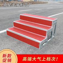 Chorus command step Three layers of movable stage Ladder Step station bench school Kindergarten Music stool photo Desk