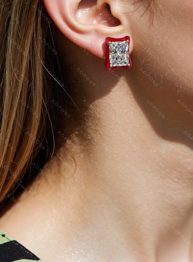 假日香水耳钉项链小众个性时尚