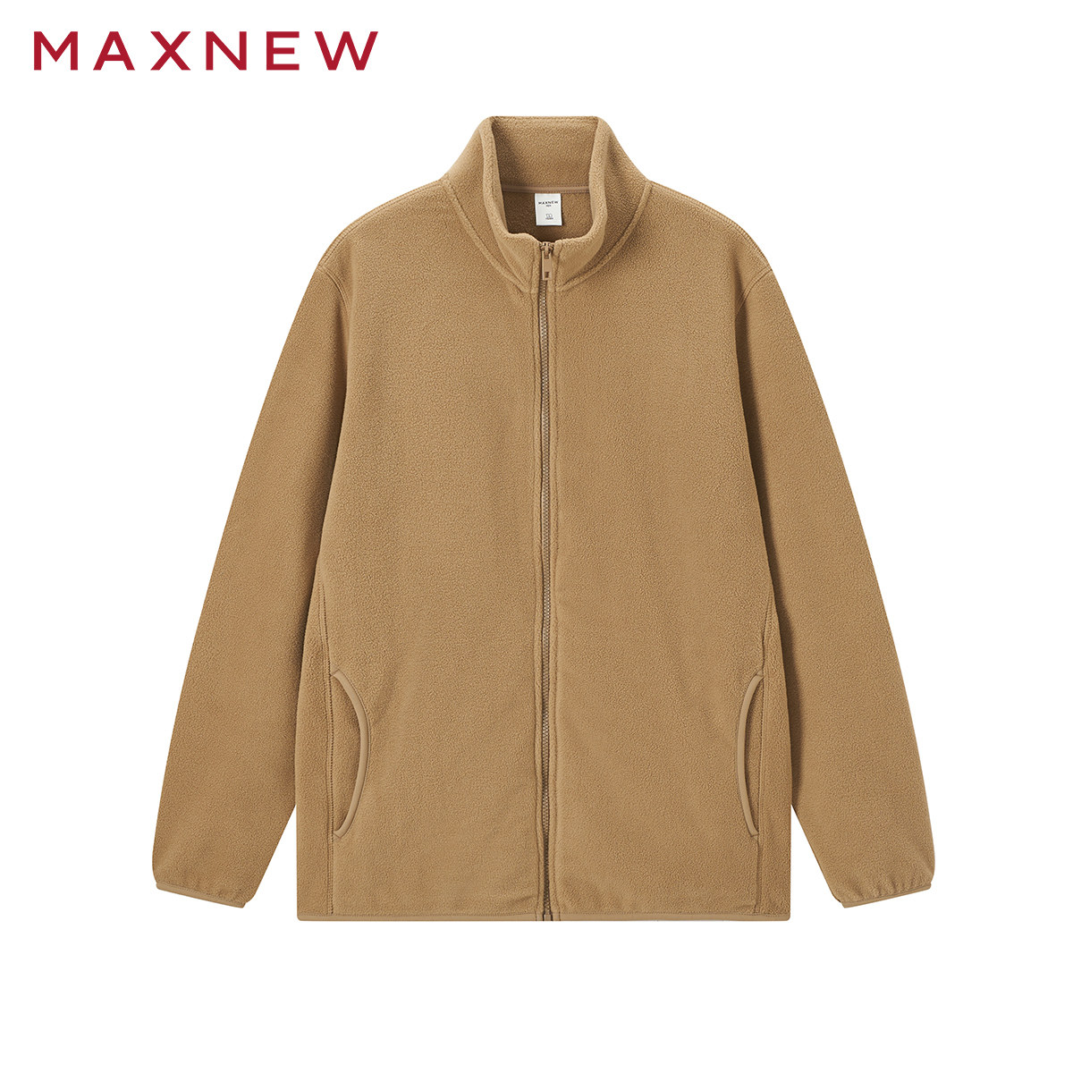 马恩MAXNEW秋冬季新款加厚摇粒绒外套男冲锋衣抓绒内胆休闲开衫 恩男实拍商品图