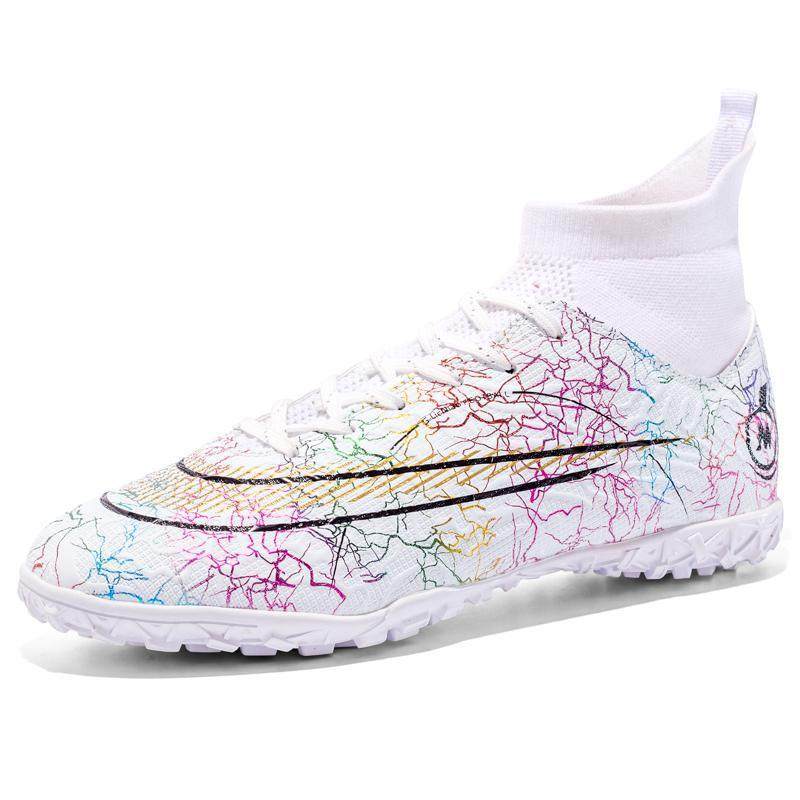 足球鞋青少年长钉新款鸳鸯小学生TF碎钉运动鞋草坪比赛训练鞋,淘宝优惠券,粉丝福利购,淘宝优惠卷