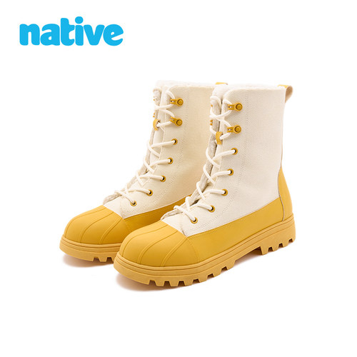Native秋冬Jimmy高帮猎鸭靴加绒户外徒步登山休闲鞋 - 图3
