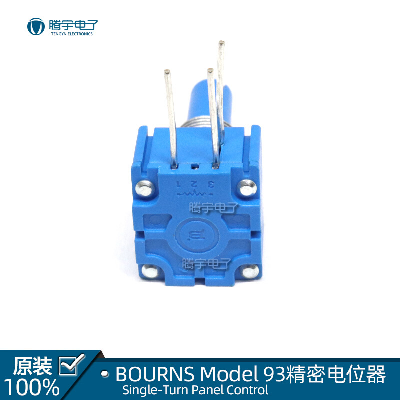 BOURNS 93精度可调电位计2W 500K可调电阻电位器93A1AB28A15L - 图0