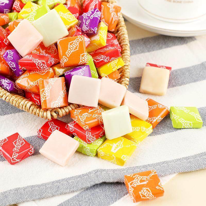 瑞士糖混合水果味软糖果结婚喜糖批发过新年货春节怀旧小零食散装,淘宝优惠券,粉丝福利购,淘宝优惠卷