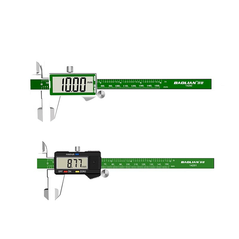 保联不锈数显钢游标卡尺工业级家用油标千分尺小型工具高精度卡尺
