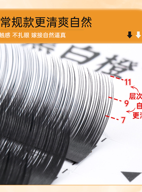 超软山茶花睫毛嫁接LC型狐系漫画