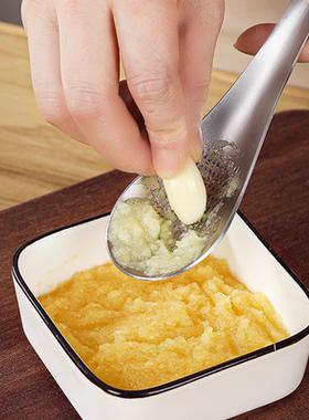 婴儿辅食研磨器超细腻手动磨泥勺