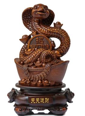 生肖蛇摆件家居装饰品电视柜酒柜博物架摆件招财生肖礼品工艺品