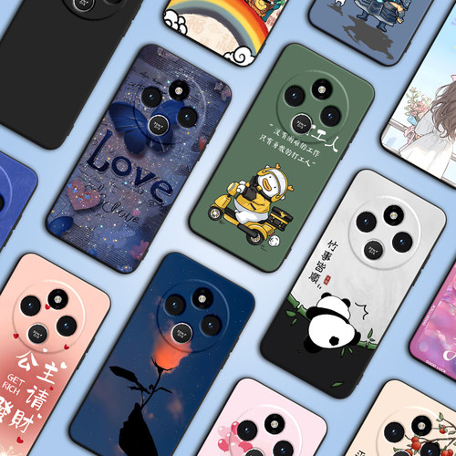 彧玺适用于红米14c手机壳Rdemi14c玫瑰HongmiL4c女hm14c创意Miui14c。防摔春天好看花朵软胶时尚保护套青竹唯 - 图2