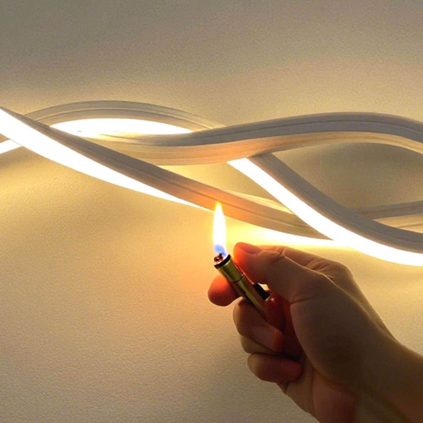 LED灯条矽胶防水灯带24V无光版1010暖光气氛灯水底灯室内户外低压,淘宝优惠券,粉丝福利购,淘宝优惠卷