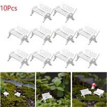 10pcs Garden Decor Dollhouse Ornament Scene Model Micro Land