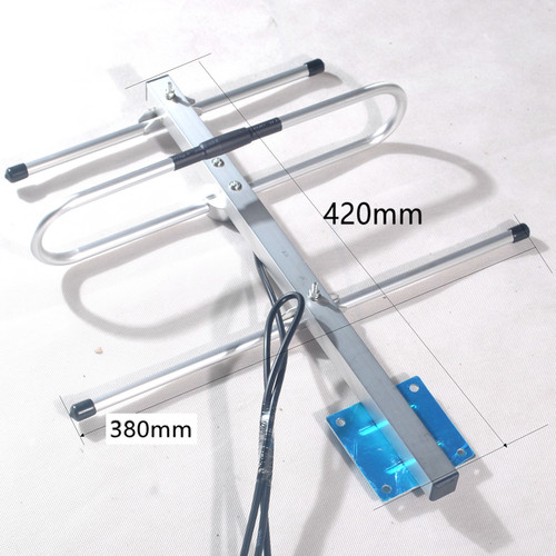 U段八木天线业余无线电三单元轻型快速拆装便收纳手台天线U段ISS打星直频中继通联通信测向猎狐追踪定位433MH - 图2