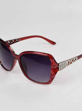 琪妍2018新款太阳镜女圆脸长脸潮墨镜女方脸优雅简约百搭个性黑色