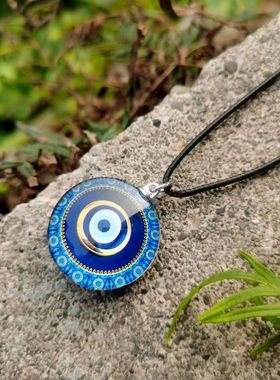 项链批发黑色项链土耳其绳子欧美