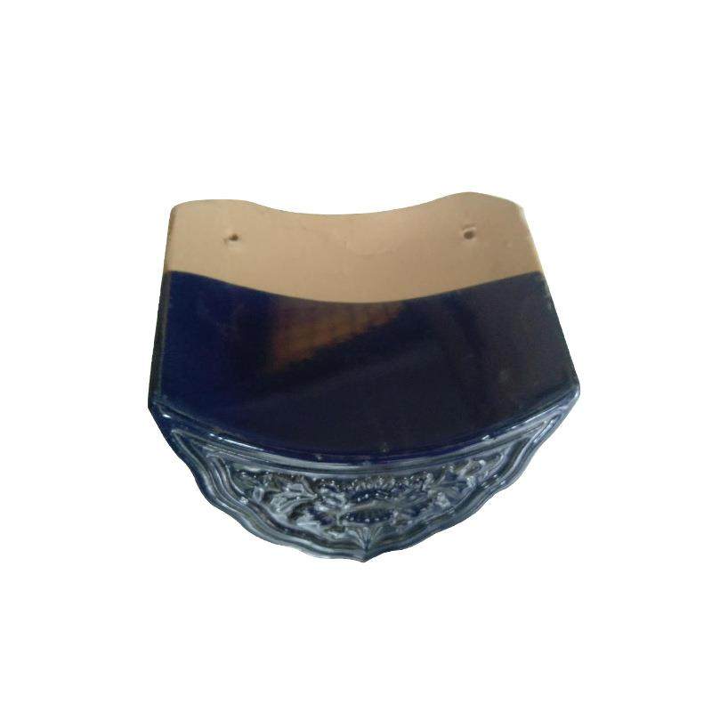 仿古建筑园林彩色琉璃瓦屋檐别墅带釉小青瓦寺庙墙头双筒仿古青砖,淘宝优惠券,粉丝福利购,淘宝优惠卷