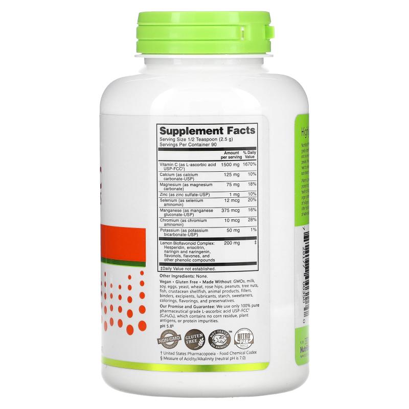 NutriBiotic,机体防御力，抗坏血酸 Bio-C，含生物类黄酮和矿物质 - 图0