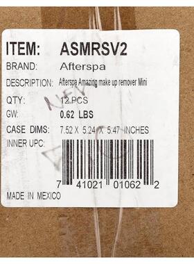 AfterSpa,Afterspa™ Mini Makeup Remover, Pink , 12 Pack