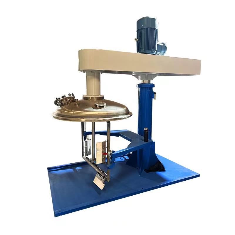 高低速双电机刮壁搅拌机液压升降防爆分散机液体粉状物料剪切机 - 图3