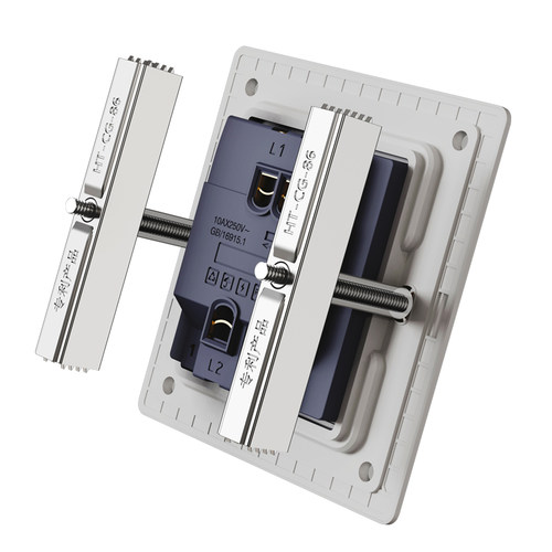 86型暗装开关插座底盒暗盒线盒修复器墙壁接线盒无底盒固定神器 - 图3