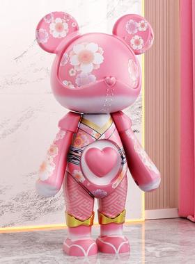 星际熊大摆件潮玩公仔暴力熊客厅轻奢玄关装饰品乔迁新居搬家礼物