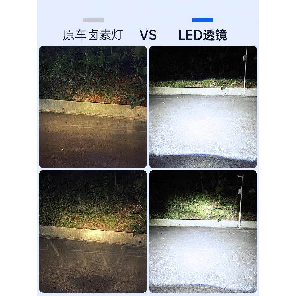 摩托车LED大灯电动车双光透镜12v强光双爪三爪超亮改装配件车灯泡,淘宝优惠券,粉丝福利购,淘宝优惠卷