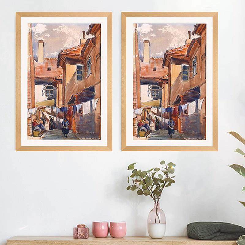 铝合金画框装裱外框定制挂墙客厅订做金属任意大尺寸宽边条相框架,淘宝优惠券,粉丝福利购,淘宝优惠卷