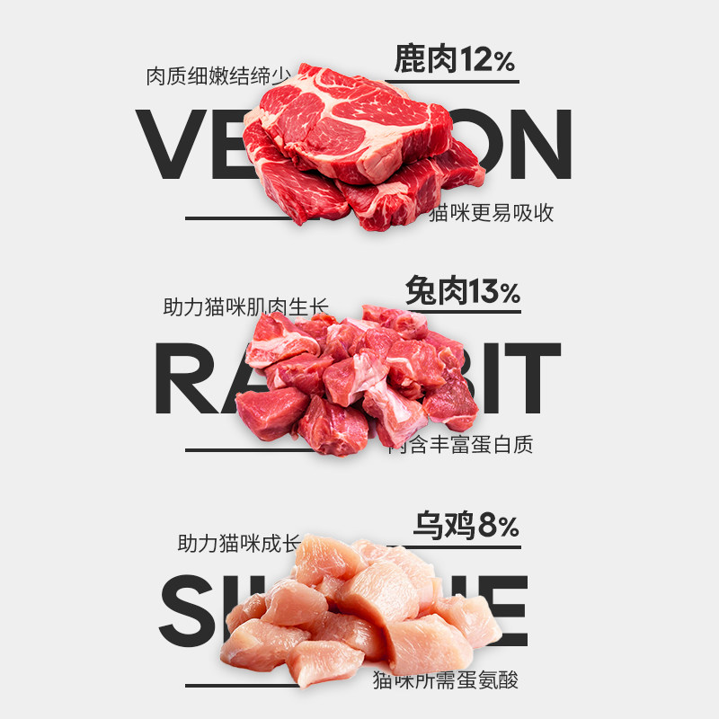 浅宠全价主食餐包罐头果蔬搭配三种口味混合营养补水成幼猫通用