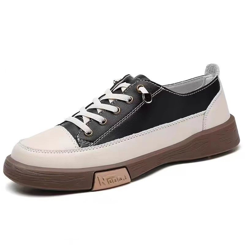 2025新款真皮小皮鞋女运动休闲鞋平底女鞋软面软底单鞋百搭板鞋潮,淘宝优惠券,粉丝福利购,淘宝优惠卷