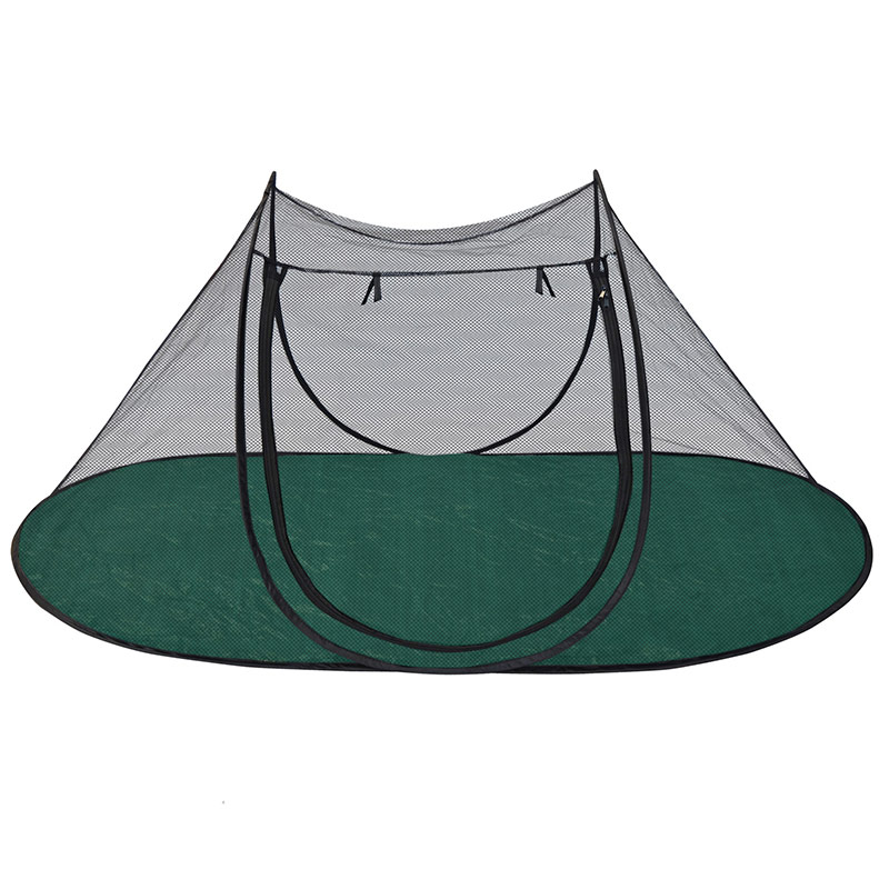 户外宠物帐篷猫咪狗笼子可折叠夏季狗狗旅行窝防蚊虫咬透气网纱棚 - 图3