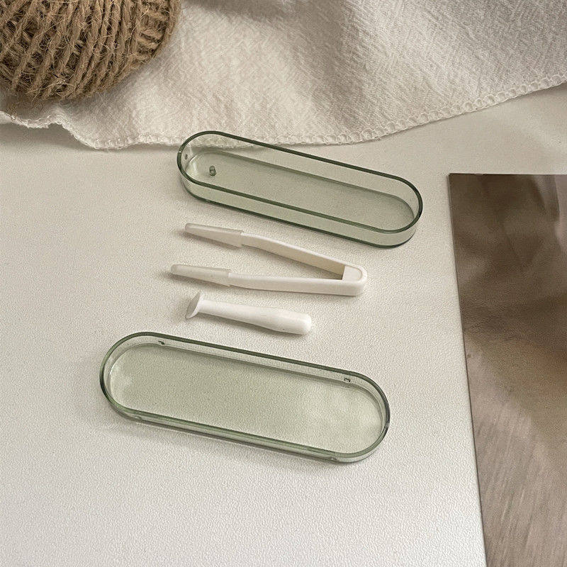 ins 斜面吸棒夹子隐形眼镜摘取器美瞳佩戴工具收纳盒防尘镊子点棒,淘宝优惠券,粉丝福利购,淘宝优惠卷