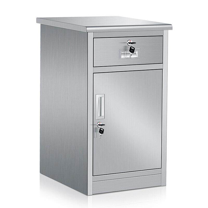 304不锈钢床头矮柜抽屉工具柜阳台收纳柜桌下柜一斗一门文件柜,淘宝优惠券,粉丝福利购,淘宝优惠卷