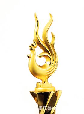 创意工艺品摆件水晶生肖鸡年金属奖杯企业礼品木质奖牌牛马龙猪兔