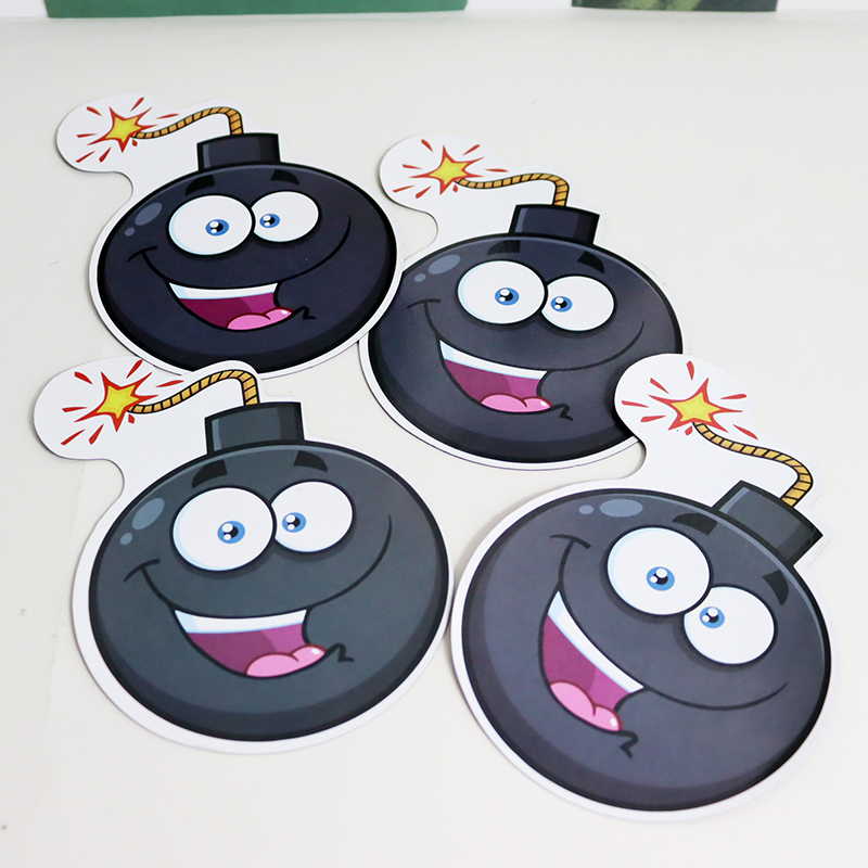 bomb games磁性贴英语课堂教具黑板单词炸弹游戏陷阱玩具早教道具-图1