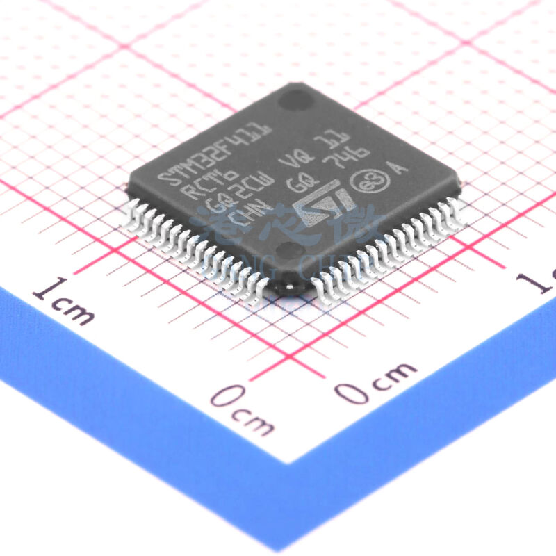 原装进口 STM32F411RCT6 贴片LQFP64微控制器单片机STM32F411 - 图0