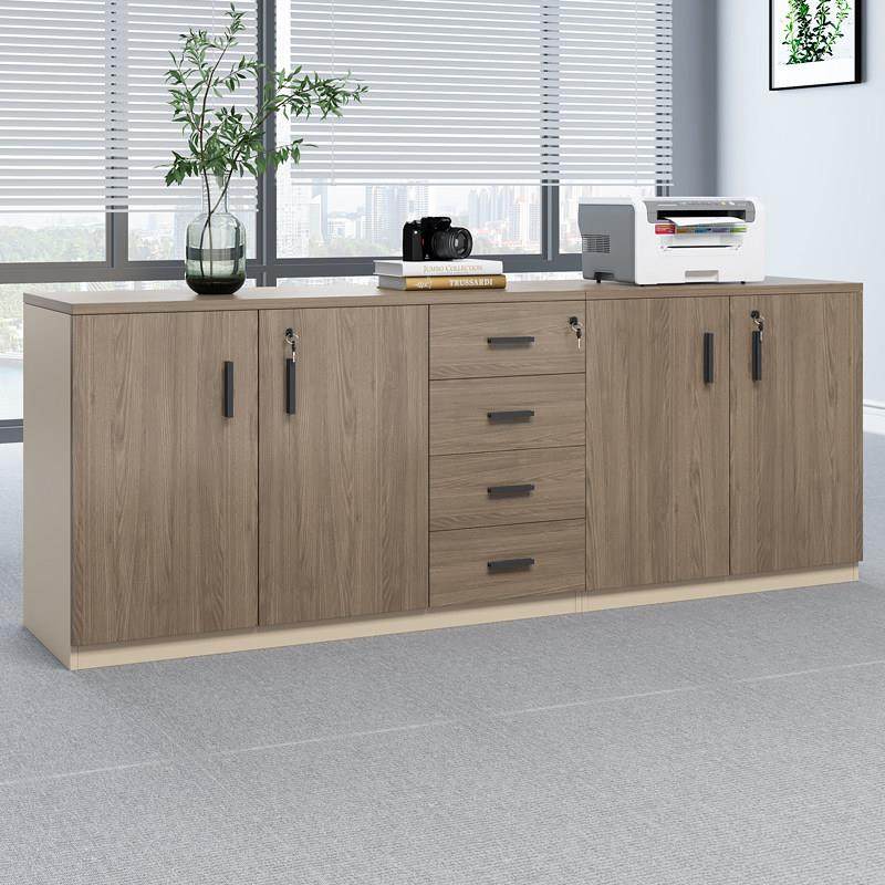 办公茶水柜影印机底座柜收纳柜带锁带抽屉办公桌边柜隔断柜矮柜,淘宝优惠券,粉丝福利购,淘宝优惠卷