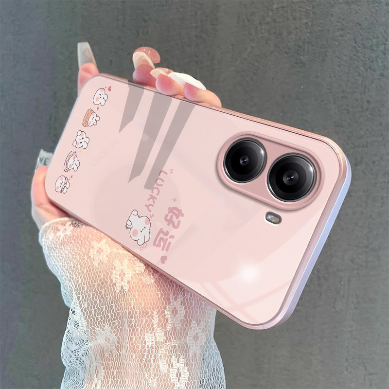 适用红米Turbo4手机壳小米RedmiTurbo4保护套Redme新款Radmi四简约硬玻璃Redmin全包防摔Redim高级好运兔子,淘宝优惠券,粉丝福利购,淘宝优惠卷