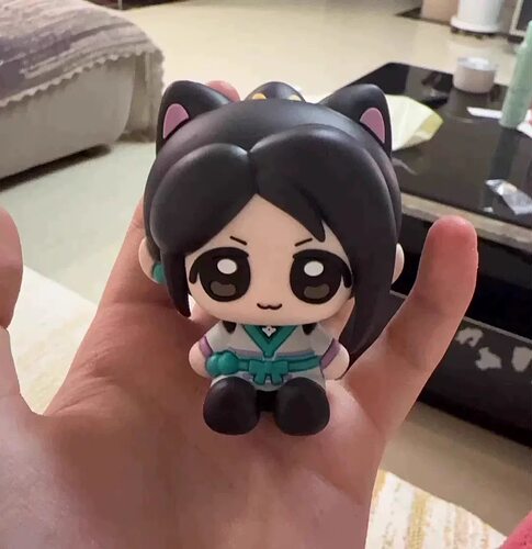 无畏契约Q版暮蝶手办瓦罗兰特模型桌面摆件二次元gk美少女礼物 - 图1