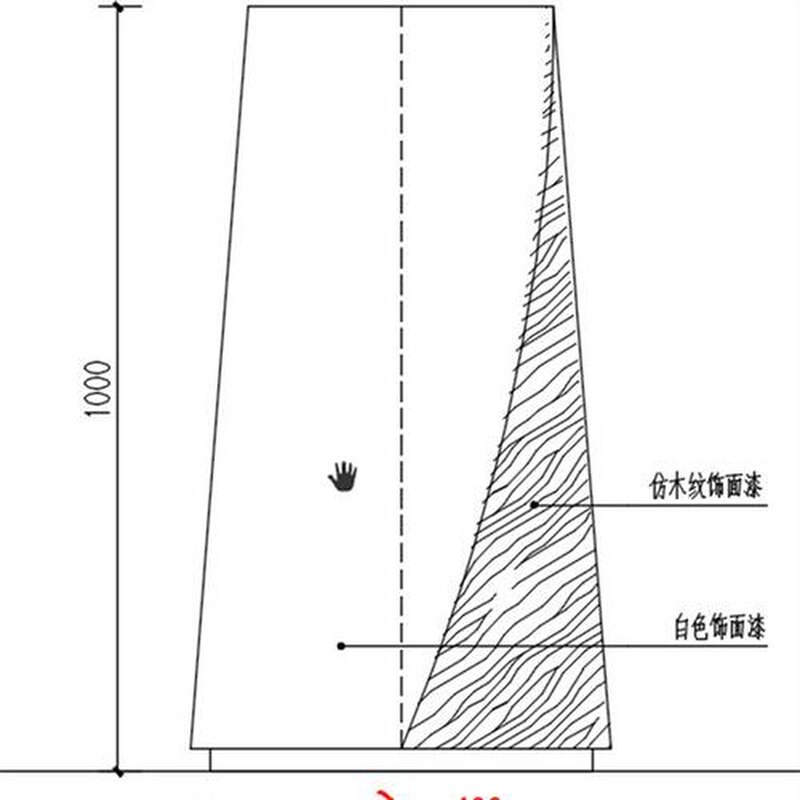 玻璃钢花钵商场花盆售楼部花器样板间组合落地花缸景观绿化种植池-图3