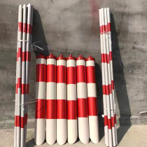 Pull Wire Jacket Cable-stayed Wire Red White Reflective Warning Sticker PVC Patch Power Pull Wire Protection Post Caution Patch Road Sticker