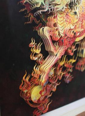 麒麟回首万事不愁中秋节送礼文创摆件桌面客厅乔迁礼物装饰品非遗