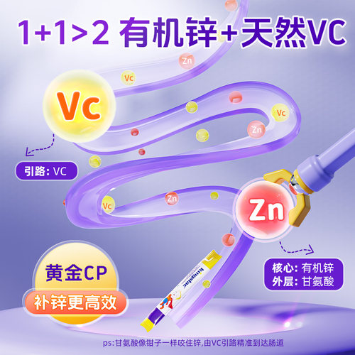 【临期】可维思儿童复合维生素宝宝多种综合维生素VC婴幼儿多维锌 - 图2