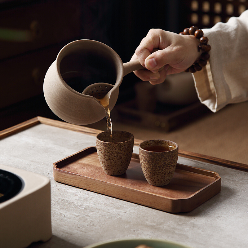 品陶堂电陶炉 煮茶器套装 迷你小型茶炉侧把陶壶煮茶壶家用烧茶壶 - 图3