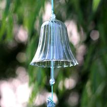 Creative Diy Transparent Glass Windbell Scenic Spot Scene Arrangement Students DIY Graffiti Handicrafts Little Fresher Hanging Accessories