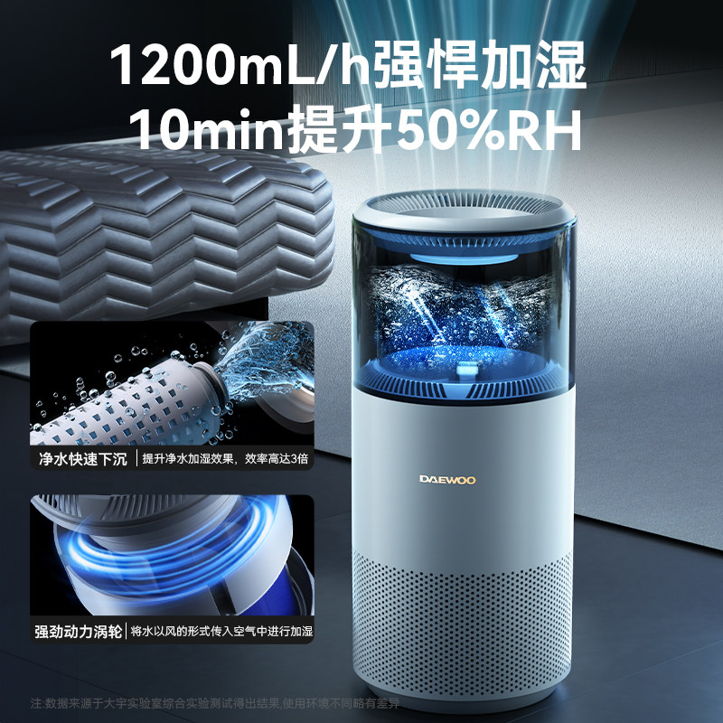 大宇冷蒸发无雾加湿器家用轻音卧室上加水式婴儿大容量j11ultra,淘宝优惠券,粉丝福利购,淘宝优惠卷