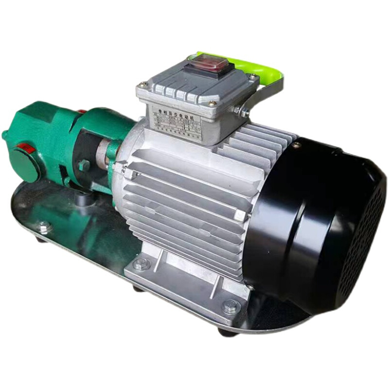 便携式手提泵 WCB-30/50/75/100齿轮油泵 高温电动抽油泵 榨油 - 图3