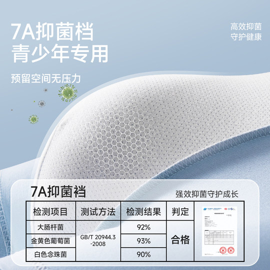 Fenton teen underwear boys' pure cotton boxer shorts for junior high school and high school students in the developmental period for older boys