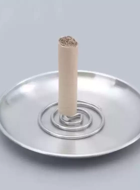 不锈钢艾条艾香底座大号托盘插