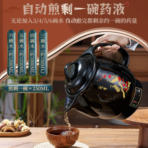 插电中药壶全自动陶瓷熬药罐养生壶家用大容量砂锅煮中医壶煎药壶 - 图3