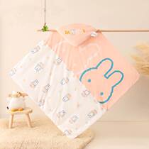 Hug by baby cartoon printed silk bag quilted by newborn child autumn and winter small quilt with newborn maternity ward