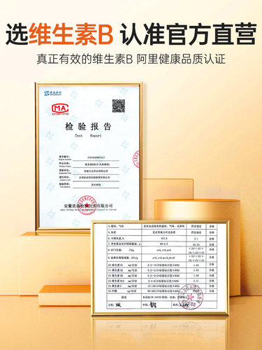 白云山B族多种复合维生素b1b2b3b6b12正品vbvc片旗舰店官方药房 - 图1