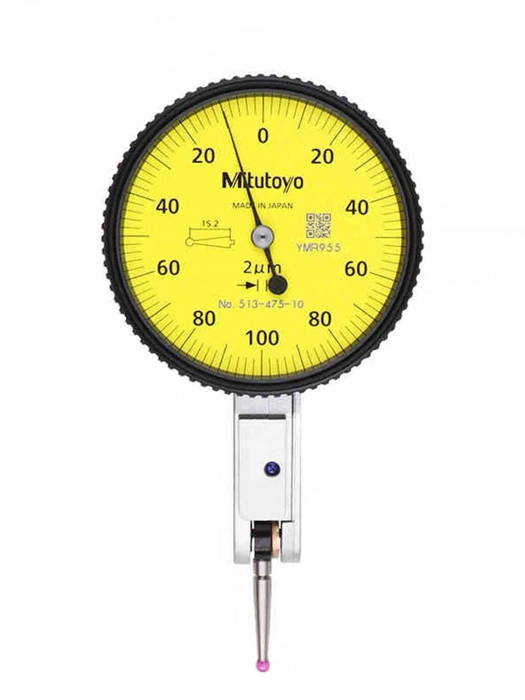 原装日本三丰杠杆百分表0-0.8千分表高精度0.001红宝石小校表513-图2